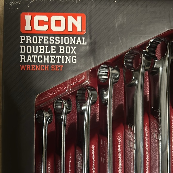 ICON PROFESSIONAL DOUBLE BOX RATCHETING WRENCH SET - Picture 12 of 12